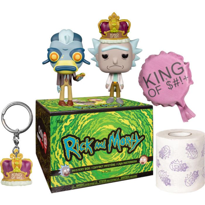 Funko Pop! Rick and Morty - King Of S#!+ Exclusive Collector Box