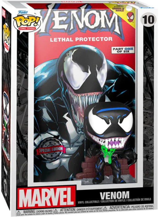 Funko Pop! Comic Covers - Venom - Venom Lethal Protector #10 - Real Pop Mania