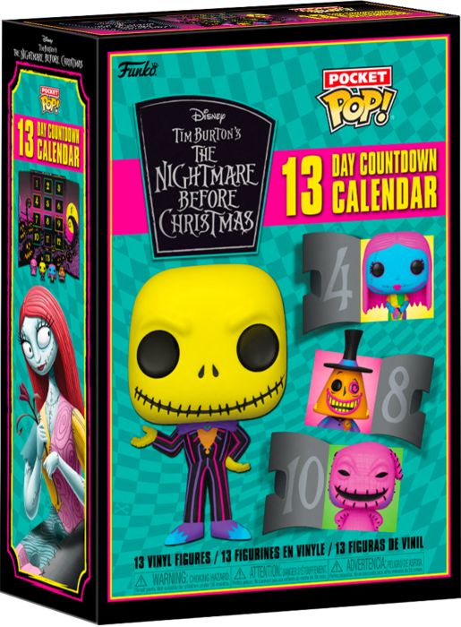 Funko Pop! The Nightmare Before Christmas - 13 Day Pocket Pop! Vinyl Countdown Calendar - Real Pop Mania