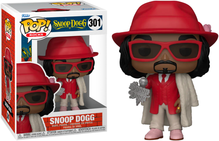 Funko Pop! Snoop Dogg - Snoop Dogg in Fur Coat #301 - Real Pop Mania