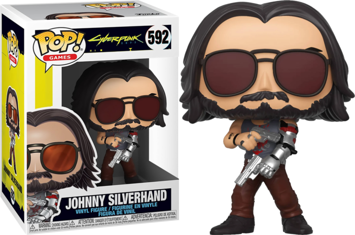 Funko Pop! Cyberpunk 2077 - Johnny Silverhand with Guns #592 - The Amazing Collectables