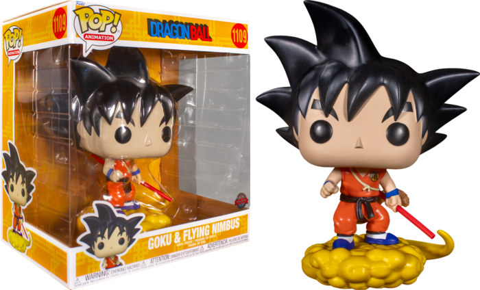 Funko Pop! Dragon Ball Z - Goku with Nimbus Jumbo #1109 - Real Pop Mania