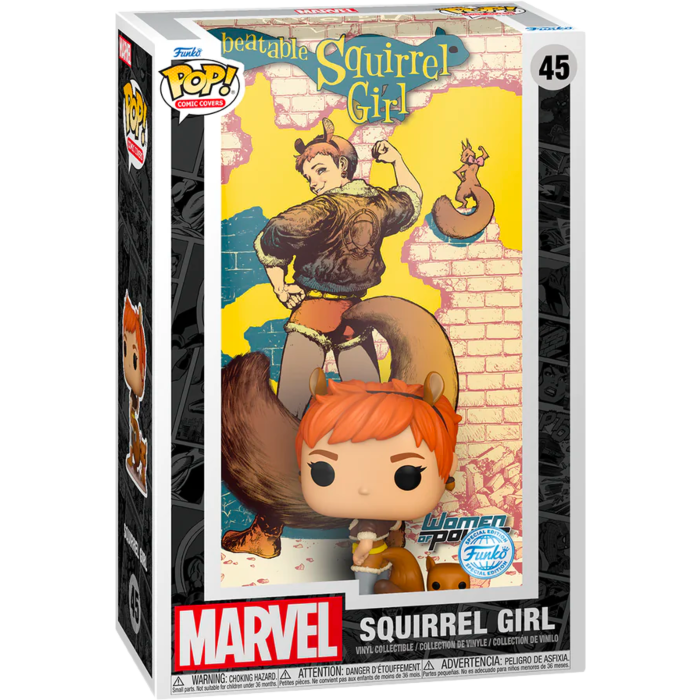Funko Pop! Comic Covers - Squirrel Girl - The Unbeatable Squirrel Girl Issue #45