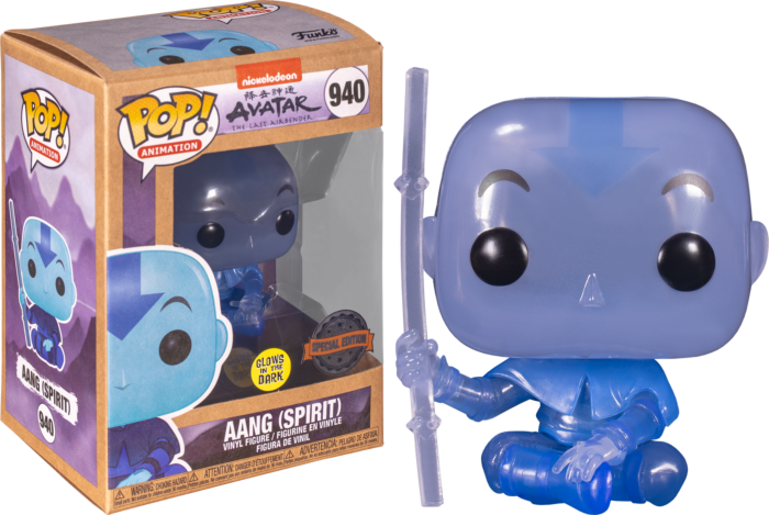 Funko Pop! Avatar: The Last Airbender - Spirit Aang Glow in the Dark Earth Day #940 - Real Pop Mania