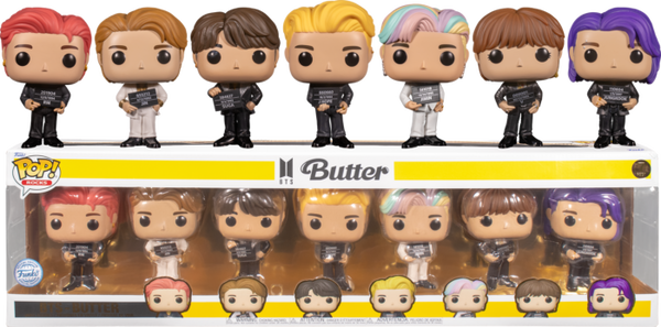 Funko Pop! BTS - BTS Butter - 7-Pack Funko Pop! BTS - BTS Butter - 7-Pack