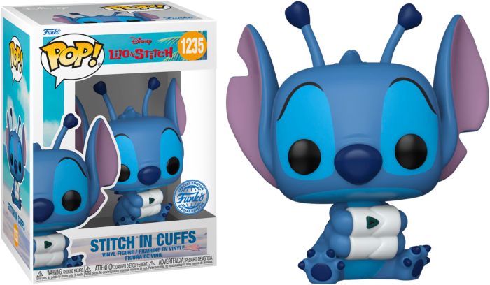 Funko Pop! Lilo & Stitch - Stitch in Cuffs #1235 - Real Pop Mania