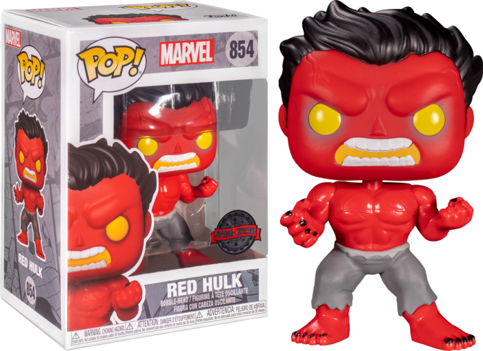 Funko Pop! Hulk - Red Hulk #854 - Chase Chance