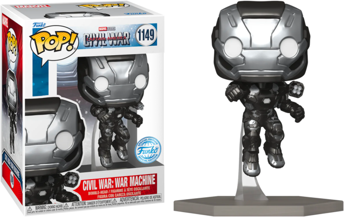 Funko Pop! Captain America: Civil War - War Machine Build-A-Scene #1149