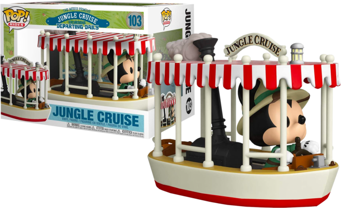 Funko Pop! Rides - The Jungle Cruise - Mickey Mouse Jungle Cruise Skipper #103 - Real Pop Mania