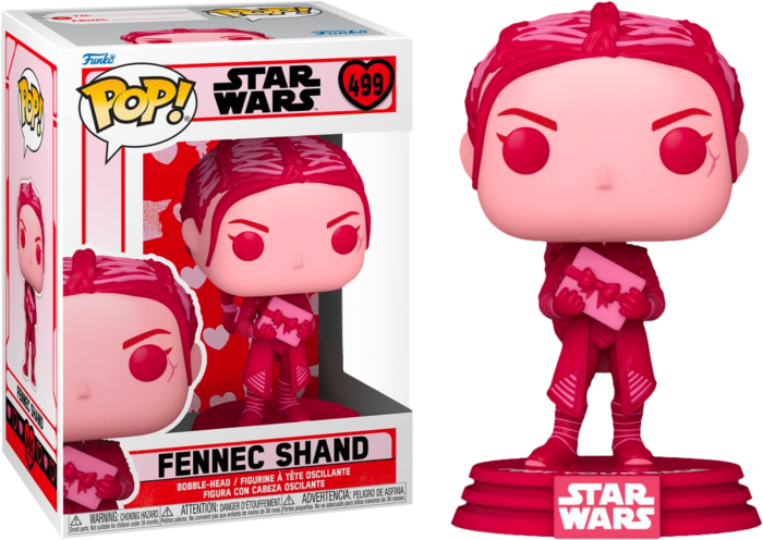Funko Pop! Star Wars: The Mandalorian - Fennec Shand Valentine's Day #499