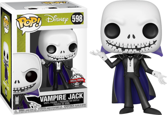 Funko Pop! The Nightmare Before Christmas - Vampire Jack #598