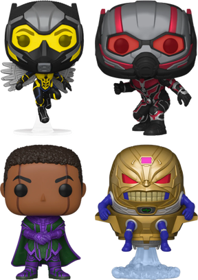 Funko Pop! Ant-Man and the Wasp: Quantumania - Quantum Realm - Bundle (Set of 4)