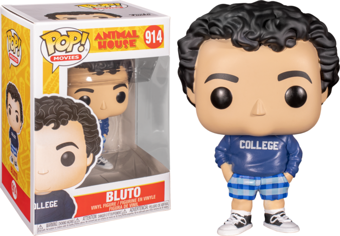 Funko Pop! Animal House - Bluto in College Sweater #914 - The Amazing Collectables