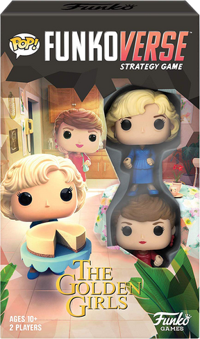 Funkoverse - The Golden Girls - Blanche & Rose Pop! - Strategy Game 2-Pack - The Amazing Collectables