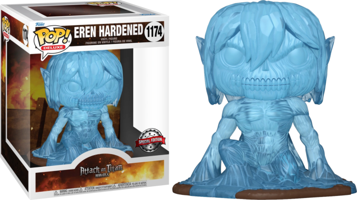Funko Pop! Attack on Titan - Eren Yeager Hardened Deluxe #1164 - Real Pop Mania