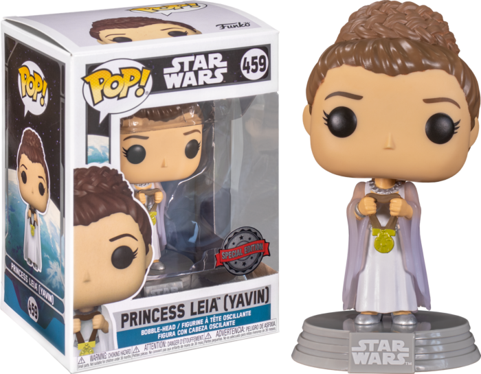 Princess leia online funko pop gold