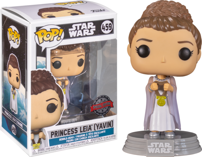 Funko Pop! Star Wars: Across the Galaxy - Princess Leia Yavin Ceremony #459