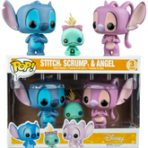Funko Pop! Lilo and Stitch - Stitch, Scrump & Angel - 3-Pack - Real Pop Mania