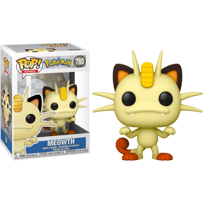 Funko Pop! Pokemon - Meowth #780 - Real Pop Mania