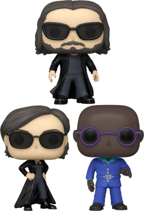 Funko Pop! The Matrix Resurrections - Follow The White - Bundle (Set of 3) - Real Pop Mania