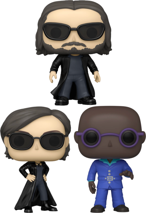 Funko Pop! The Matrix Resurrections - Follow The White - Bundle (Set of 3) - Real Pop Mania