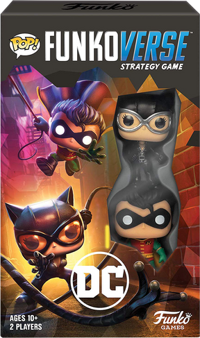 Funkoverse - Batman - Catwoman & Robin Pop! - Strategy Game 2-Pack - The Amazing Collectables