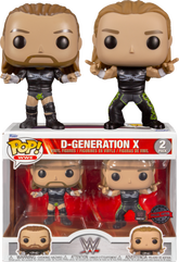 Funko Pop! WWE - Triple H & Shawn Michaels D-Generation X - 2-Pack - Real Pop Mania