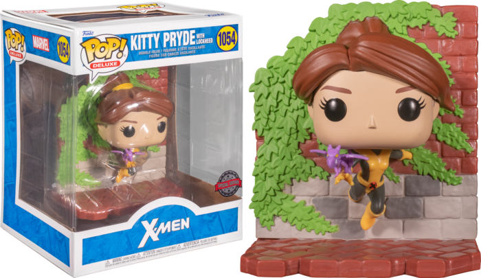 Funko Pop! X-Men - Kitty Pryde with Lockheed Deluxe #1054 - Real Pop Mania