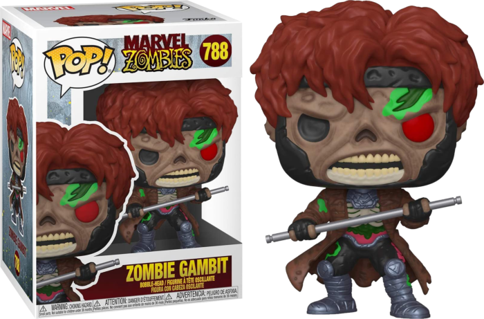 Funko Pop! Marvel Zombies - Gambit Zombie #788 - The Amazing Collectables