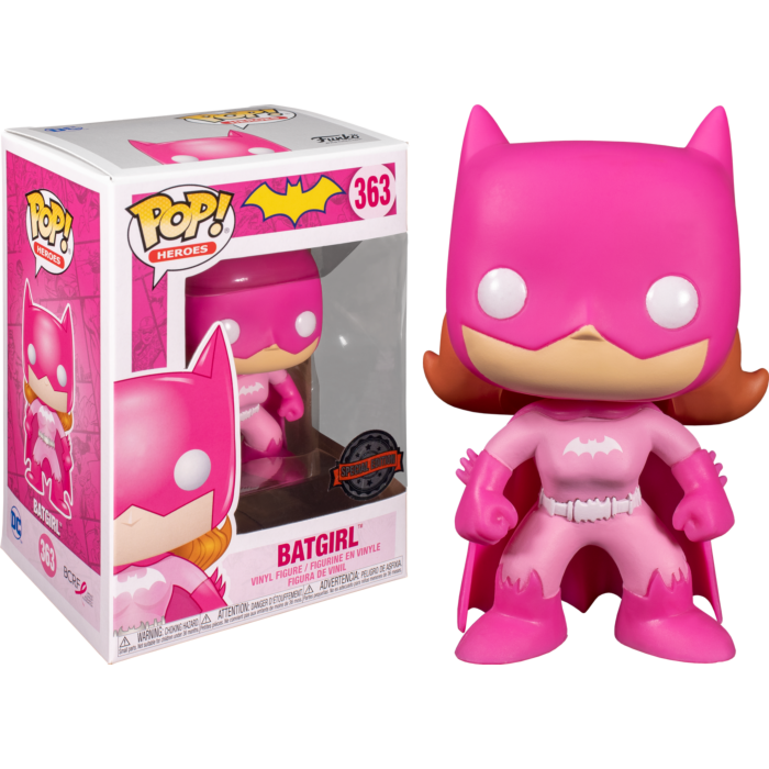 Funko Pop! Batman - Batgirl Breast Cancer Awareness #363