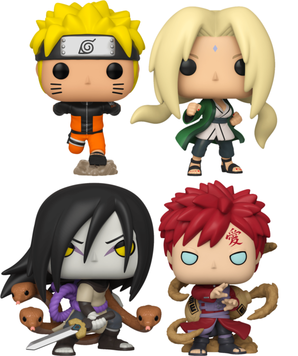 Funko Pop! Naruto: Shippuden - ShipPOPuden - Bundle (Set of 4) - The Amazing Collectables