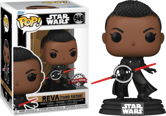 Funko Pop! Star Wars: Obi-Wan Kenobi - Reva Third Sister with Lightsaber #546 - Real Pop Mania