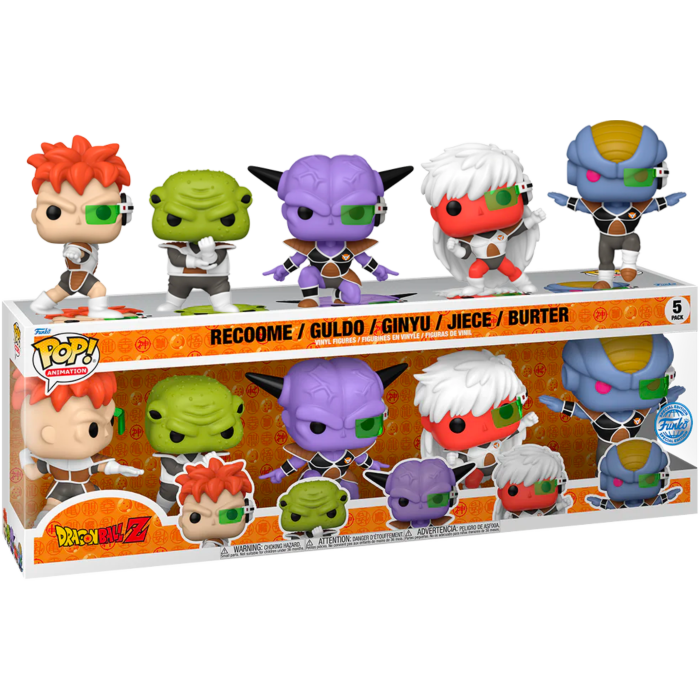 Funko Pop! Dragon Ball Z - Ginyu Force - 5-Pack