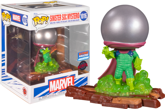 Funko Pop! Spider-Man: Beyond Amazing - Mysterio Sinister Six Deluxe #1016 - Real Pop Mania