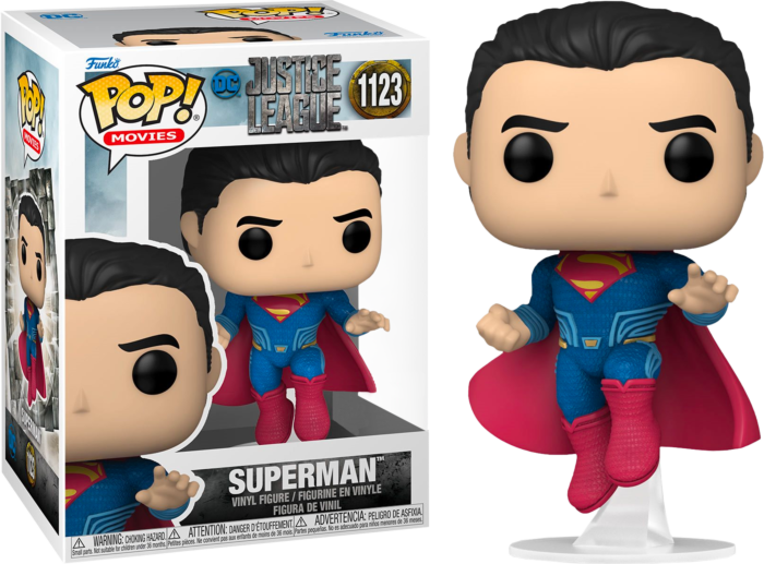 Funko Pop! Justice League (2017) - Superman Flying #1123 - Real Pop Mania