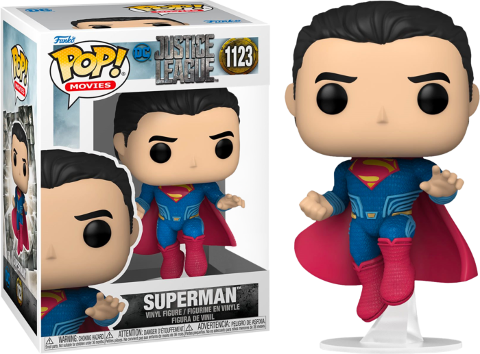 Funko Pop! Justice League (2017) - Superman Flying #1123 - Chase Chance