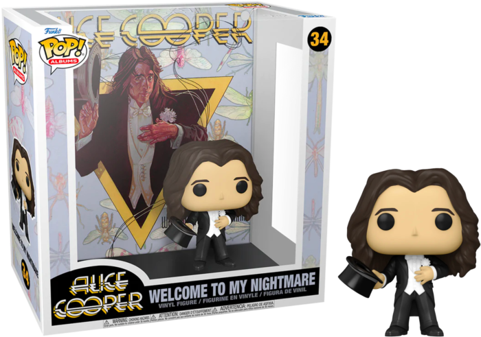 Funko Pop! Albums - Alice Cooper - Welcome To My Nightmare #34 - Real Pop Mania