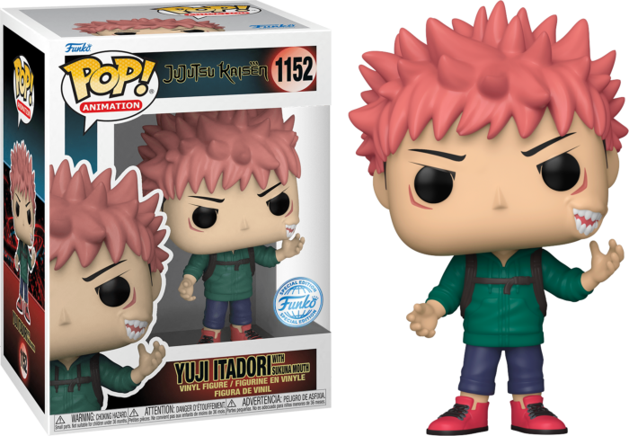 Funko Pop! Jujutsu Kaisen - Yuji Itadori Sukuna Mouth #1152