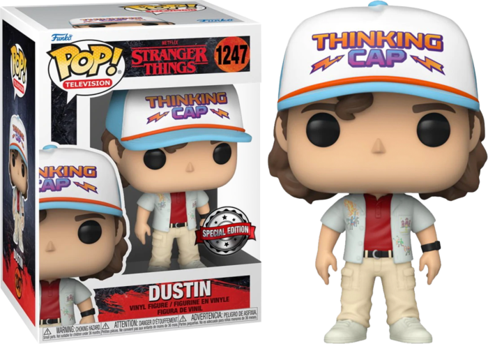 Pop! Things 4 - Dustin with Dragon Shirt #1247
