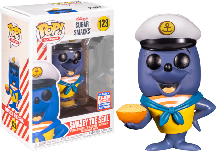 Funko Pop! Kellogg's - Smaxey The Seal #123 (2021 Summer Convention Exclusive) - Real Pop Mania