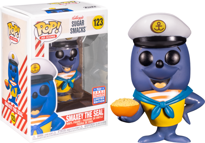 Funko Pop! Kellogg's - Smaxey The Seal #123 (2021 Summer Convention Exclusive)