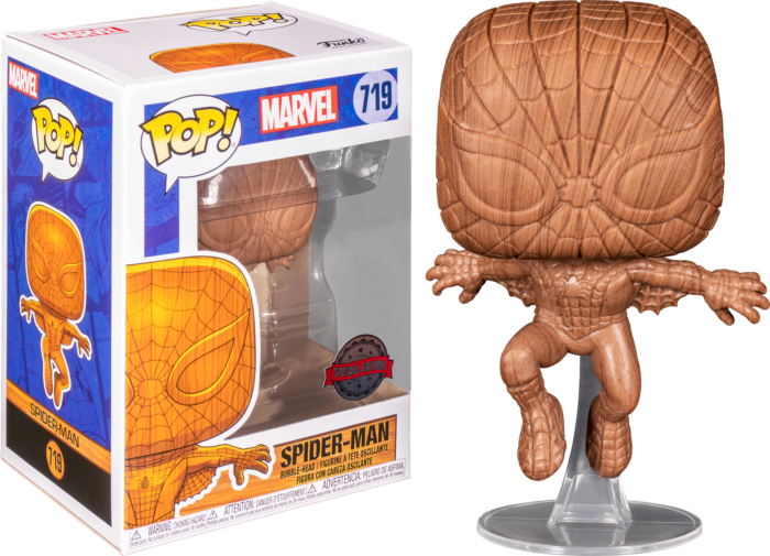 Funko Pop! Spider-Man - Spider-Man Wood Deco #719