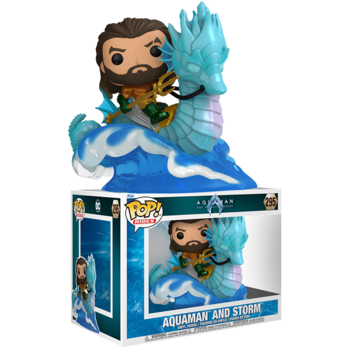 Funko Pop! Rides - Aquaman and the Lost Kingdom - Aquaman on Storm #295