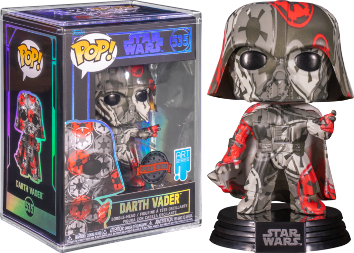 Funko Pop! Star Wars - Darth Vader Galactic Empire Artist Series with Pop! Protector #535 - Real Pop Mania