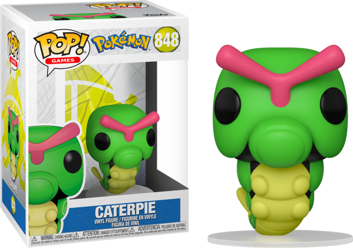 Funko Pop! Pokemon - Caterpie #848 - Real Pop Mania