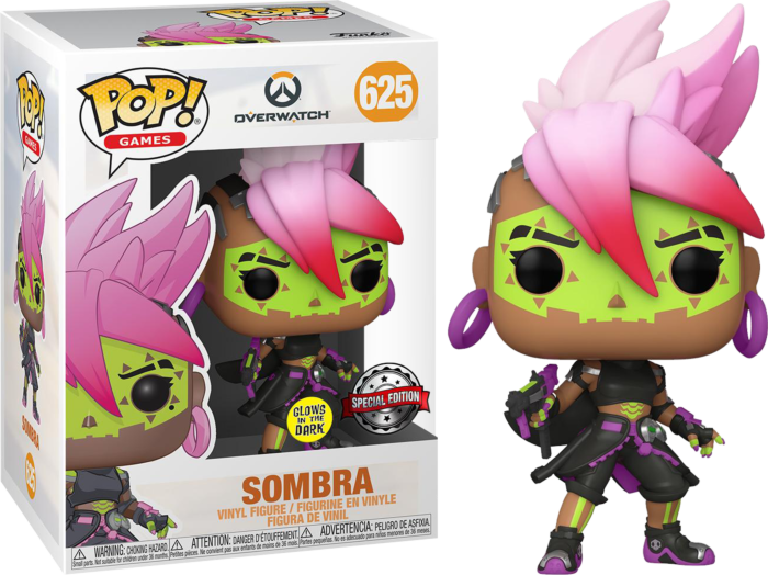 Funko Pop! Overwatch - Los Muertos Sombra Glow in the Dark #625