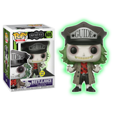 Funko Pop! Beetlejuice - Beetlejuice with Guide Hat Glow in the Dark #605 - The Amazing Collectables