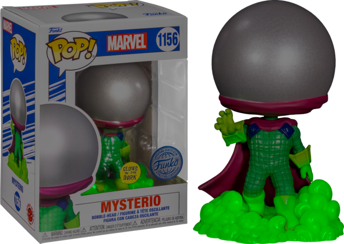 Mysterio spiderman funko hot sale pop