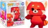 Funko Pop! Turning Red - Red Panda Mei Flocked 6" Super Sized #1185 - Real Pop Mania