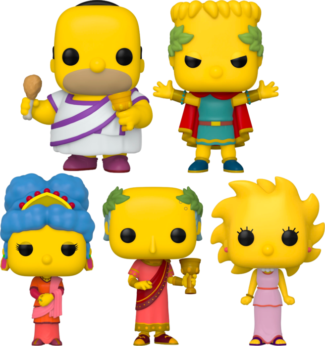 Funko Pop! The Simpsons - I, Carumbus - Bundle (Set of 5) - Real Pop Mania